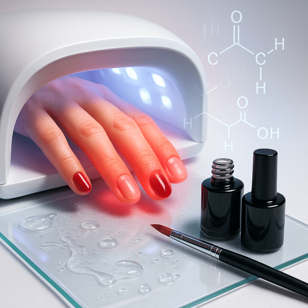 Gellak acrylaten allergie