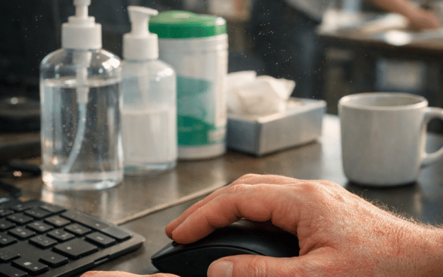 Kantoor contactallergie