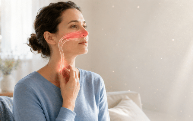 Post nasal drip - hooikoorts