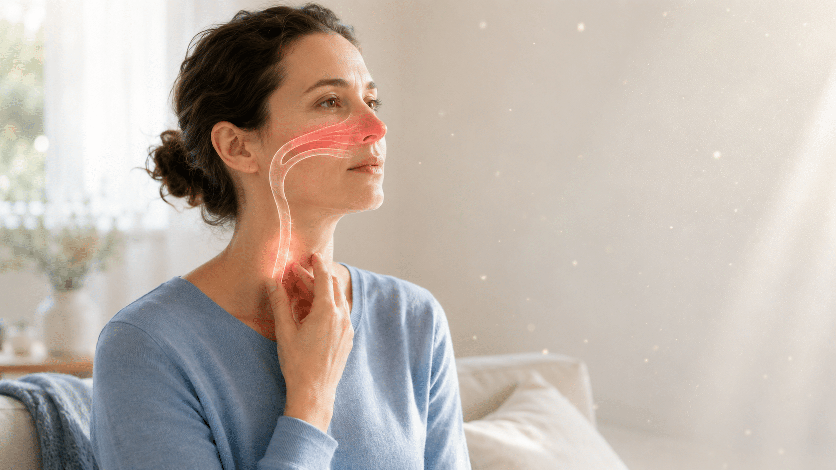 Post nasal drip - hooikoorts