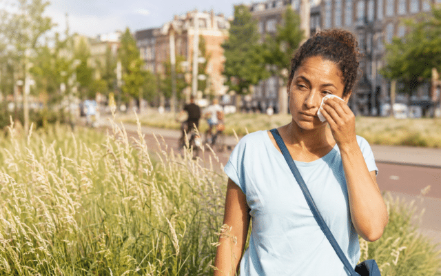 Klimaatverandering kan het pollenseizoen en allergische klachten beïnvloeden